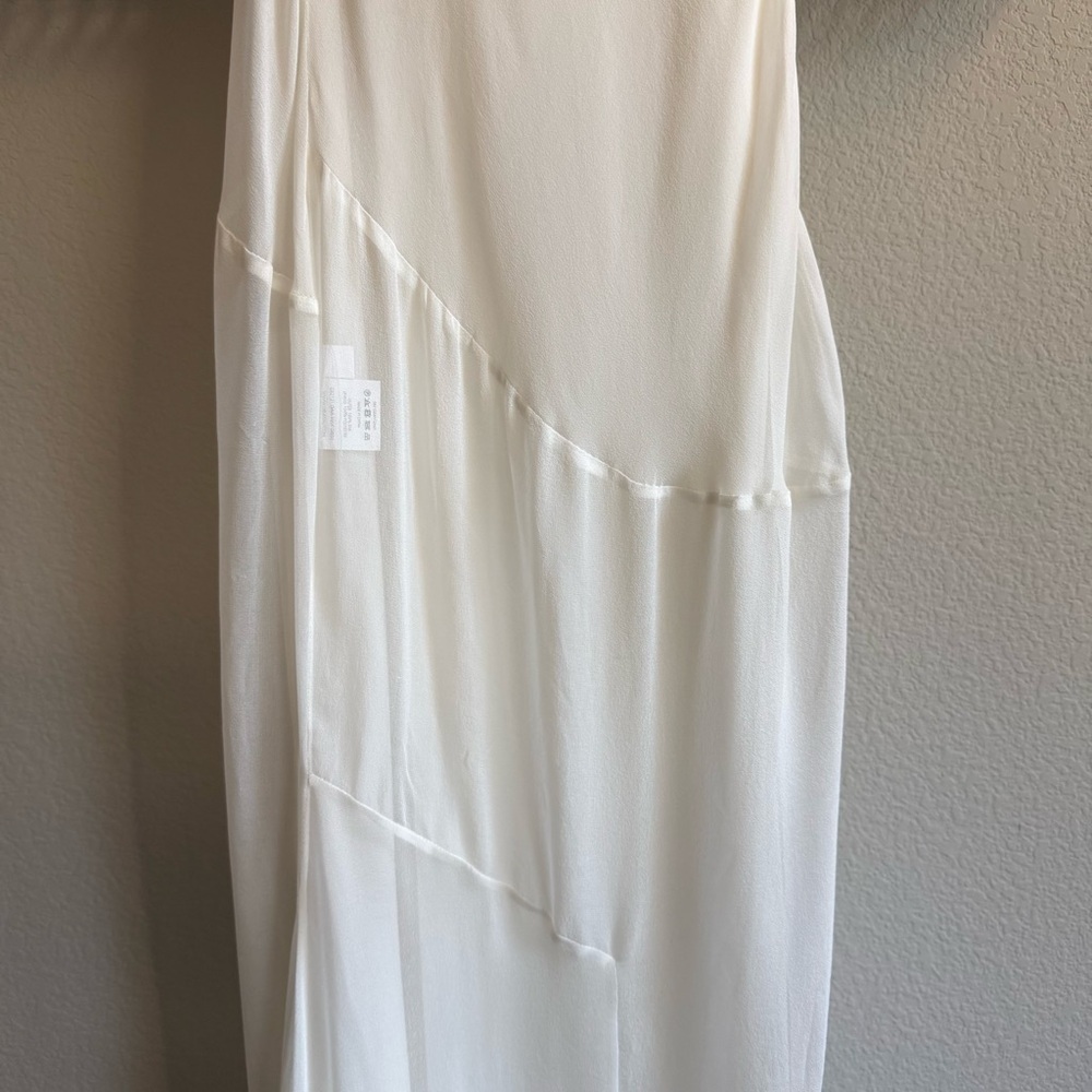 De La Vali Gaia maxi dress in Ivory Silk Chiffon - Picture 14 of 14